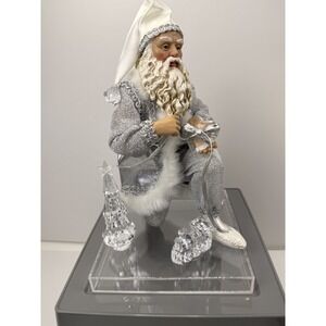 Vintage Possible Dreams Clothtique Santa CRYSTAL CHRISTMAS 2000 with Box